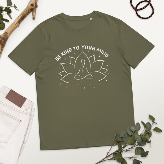 Unisex Meditational organic cotton t-shirt |Yoga T-shirt | Inspirational shirt |Spiritual T-shirt